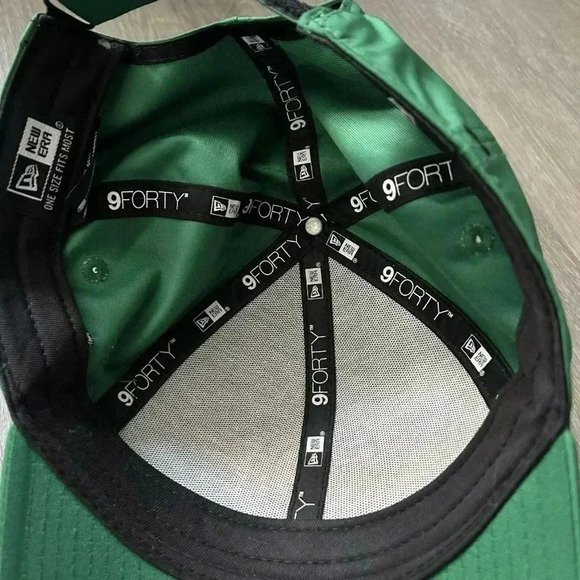 Boston Celtics New Era 9forty 2024 Champions Hat Kelly Green NBA Strap Back - Picture 3 of 4